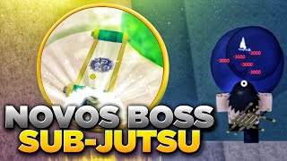 PEGUEI NOVO SUBJUTSU DE PRIMEIRA NO BOSS SHINDO LIFE [upl. by Reinnej]