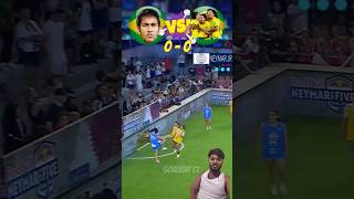 1v1 football match 😱soccer shorts football neymar ronaldo youtuber subscribe [upl. by Einitsed]