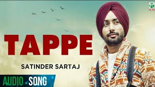 Satinder Sartaaj  Tappe  Offical Full Song  Latest Punjabi Songs  Finetone Music [upl. by Ayet]