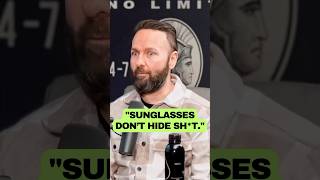 Negreanu says wearing sunglasses is a bad idea [upl. by Latreece645]