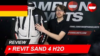 Revit Sand 4 H2O Jacke und Hose Review  ChampionHelmetscom [upl. by Aicsile]