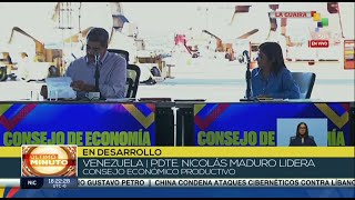 Pdte Nicolás Maduro Firma del decreto de exportaciones no petroleras aprobadas por la AN [upl. by Fiora]