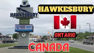 Hawkesbury Ontario Canada Dash Cam Ride  4K Dash Cam Tour [upl. by Deeraf]