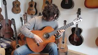 Luis Arostegui Granados 1978–lightweight classical guitarstyle of Manuel de la Chica  Madrid shool [upl. by Rik]