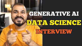 What Is Asked In Interviews For Data Science With Genertaive AI Roles [upl. by Graves]