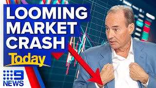 US economist predicting major global market turmoil  9 News Australia [upl. by Vladamir]