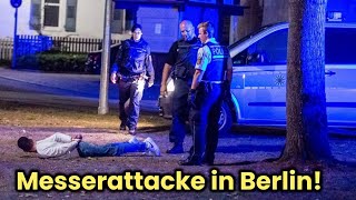 Messerattacke in Berlin Reinickendorf 😱🔥 Deutschland geht unter  AfD als Lösung [upl. by Aicsile]