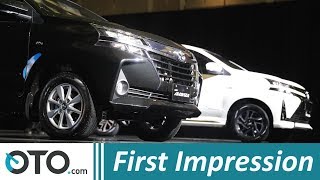 Toyota Avanza amp Veloz 2019  First Impression  Ini Dia Wujud Barunya  OTOcom [upl. by Ide]