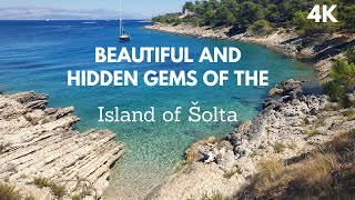 Beautiful and Hidden Gems of the Island of Šolta Croatia🌊 4k🎥 [upl. by Luo]