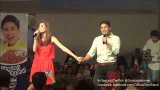 Toni Gonzaga and Coco Martin in Glorietta for YMB Mall Show [upl. by Allac294]