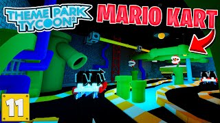 Theme Park Tycoon 2s MOST DETAILED Mario Park 11 [upl. by Anatnahs]