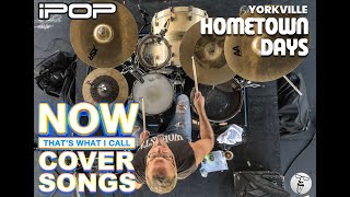 Overhead Drum Cam  Rock Pop Dance Country 80s 90s Cover Songs  iPop  Yorkville Hometown Days [upl. by Dagall623]