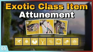 Exotic Class Item Attunement is HERE Where How amp Best Farms  Destiny 2 Revenant [upl. by Nosyk]