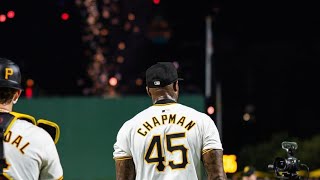 Aroldis Chapman 2024 Highlights [upl. by Ahsonek]