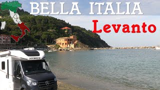 Italien Mit dem Wohnmobil nach LevantoLigurische RivieraCamping Aqua Dolce [upl. by Ennasirk579]