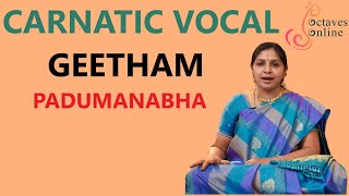 Geetham padhumanabha ragam  Malahari singAlong [upl. by Yancey]