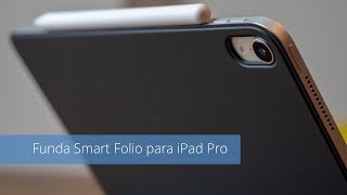 Funda Smart Folio para iPad Pro de Apple análisis y opinión en Español [upl. by Ettelocin]