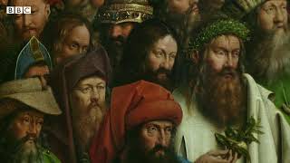 Historic Ghent Altarpiece reopens to the public in Belgium [upl. by Nyret]