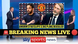 RUBEN AMORIM’S STUNNING REVEAL A NEW ERA BEGINS AT MANCHESTER UNITED [upl. by Htebaras244]