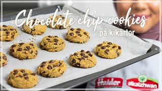 Nyttiga chocolate chip cookies  Lär dig baka med Camilla Hamid [upl. by Joseph]