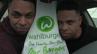 Eating Wahlburgers For The First Time Hodgetwins [upl. by Chuch]