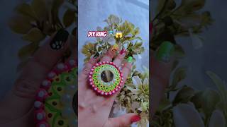 How to make clay Ring  Diy Rings for function and for gift clayart viralvideo ring [upl. by Atihana666]