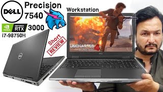 Dell Precision 7540 Creator Beast RTX3000 Short Review [upl. by Garnette]