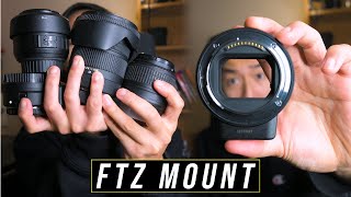 Should you buy the Nikon FTZ Adapter Autofocus Test [upl. by Atok]