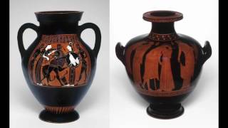 Black Figure vs Red Figure Ancient Greek Vase Painting Techniques 76 [upl. by Esbensen]