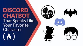 Code a Discord Chat Bot That Talks Like Your Favorite Character  Tutorial [upl. by Gautea]