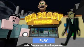 Escape MrFunnys Toyshop  Nakakatakot si MrFunny roblox scary horrorgaming [upl. by Bradford916]