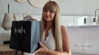 🛍Parndorf outlet🛍haul BaborPatrizia Pepe etc [upl. by Akineg]