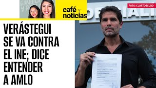 CaféYNoticias ¬ Independientes se quedan cortos con sus registros Verástegui se va contra el INE [upl. by Opal757]