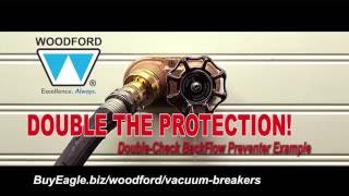 Single Vacuum Breaker vs DoubleCheck Backflow Preventers  No Sprayback [upl. by Nerok]