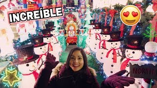 IMPRESIONANTE LAS MEJORES CASAS DECORADAS DE NAVIDAD 😱 🎄 DYKER HEIGHTS  YarlinVlogs [upl. by Innej]