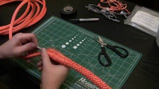 Dyneema End For End Splice Demostration [upl. by Naej]