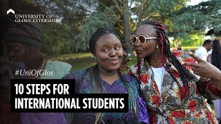 10 steps for international students at University of Gloucestershire [upl. by Pren527]