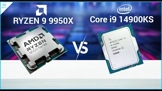 AMD Ryzen 9 9950X Vs Intel Core i9 14900KS AMD  Epic Showdown [upl. by Neeka]