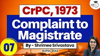 Cognizance and Complaint to Magistrate  Section 190 210  CrPC  Judiciary exams [upl. by Porche]