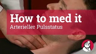 How to med it Arterieller Pulsstatus [upl. by Hilda]