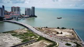 Andaman  manmade island Penang Island Malaysia [upl. by Nalahs]