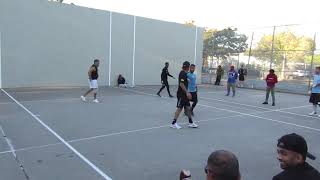 Braddock  4040 Over Under SEMIS  PeeWee amp Tywan vs Paul amp Migz  Handball Social Filmed 1062024 [upl. by Vassaux]