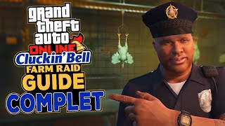 GUIDE DU RAID DE LA FERME CLUKIN BELL  TUTO GTA ONLINE [upl. by Dercy636]