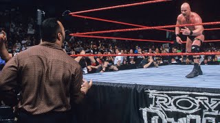 “Stone Cold” Steve Austin and Mr McMahon clash in the 1999 Royal Rumble Match [upl. by Knowles]