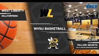 WEST LIBERTY HILLTOPPERS VS WVSU YELLOW JACKETS  WVSU MENS BASKETBALL [upl. by Reube]