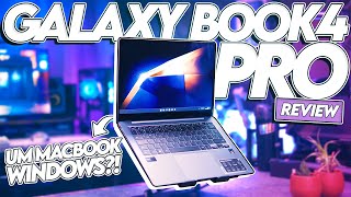 Um MACBOOK só que WINDOWS Review do Galaxy Book4 Pro [upl. by Daphna840]