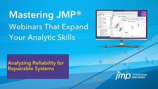 Mastering JMP Analyzing Reliability for Repairable Systems [upl. by Gereld]