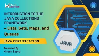 Introduction to the Java Collections Framework – lists sets maps and queues [upl. by Anitsirhc]