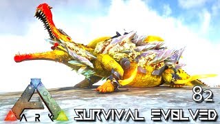 ARK SURVIVAL EVOLVED  TEK SARCO DRAGON MANTICORE EMPERORS FOREWORLD MYTH E82 MOD EXTINCTION CORE [upl. by Ayojal]