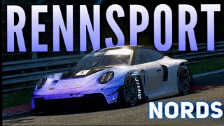 Rennsport Open Beta IS HERE Nordschleife Porsche GT3X [upl. by Odrareve]